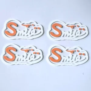 Iron-On Heat Press 3D Silicone Heat Transfer Sticker Garment Label for Clothes