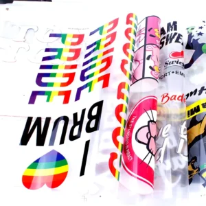 Iron-On Sticker Logo DTF DTG Full-Color Plastisol Screen Printing Heat Transfer for T-Shirts