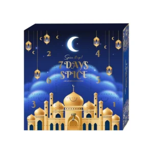 Islamic Gourmet Spice Kit Pyramid Ramadan Advent Calendar Gift for Muslim