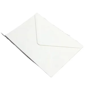 Ivory, White, Red, Kraft, and Green Matte Paper A7 Envelopes, 5.3 x 7.7 in and 6.3 x 6.3 in, for Weddings, Graduation, Photos, and Baby Showers