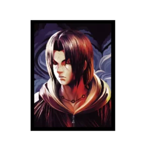 Japanese 3D Flip Anime Art Wall Poster, Rapper Design