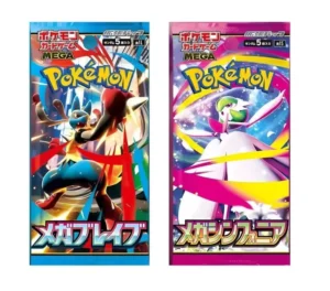 Japanese Mega Brave M1 M1L Booster Box Trading Collectible Cards