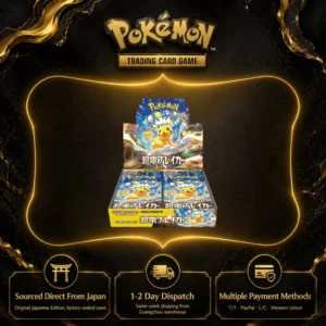 Japanese Pokemoned SV8 Super Electric Breaker Factory Sealed Collectible Box