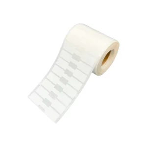 Jewelry Packaging Polyimide Hot Melt Adhesive Woven Folded Garment Damask Neck Labels