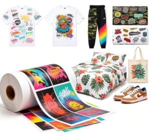 Jiangsu Factory Sublimation Transfer Paper 29-120gsm Quick Dry High Ink Absorption Digital Textile Printing