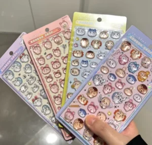 Kawaii 3D Decorative Stickers for Journaling