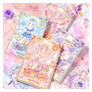 Kawaii Girl Die-Cut Cartoon Stickers Reusable Dress-Up Sticker Book for Kids DIY Craft Toy