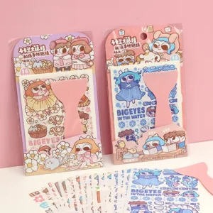 Kawaii Graphic Stickers for Girls and Teenagers for Handbook Decoration