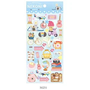 Kids Kawaii Custom PVC Vinyl Cartoon Stickers