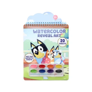 Kids Watercolor Reveal Art Eco-Friendly Paper Coloring Book Magic Painting Pad for Children