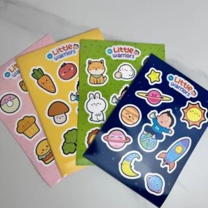 Kids Waterproof PVC Adhesive Sticker Set for Crafts, Photo Frames, and Candle Decor