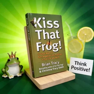 Kiss That Frog Positive Thinking Personal Development Book by Brian Tracy Christina Tracy Stein