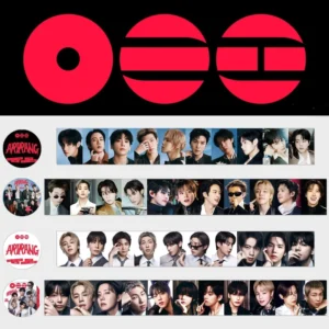 Kpop Tape Stickers DIY Decals