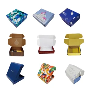 Kraft Cardboard Folding Mailer Box for Shoes, Candles, Jewelry, Cosmetics, and Perfume