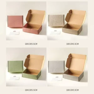 Kraft Custom Rigid Cosmetic Paper Mailer Box