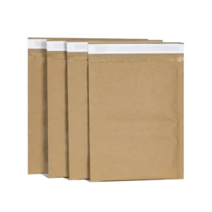 Kraft Padded Self-Adhesive Envelope for Document and Book Shipping, 3 Colors