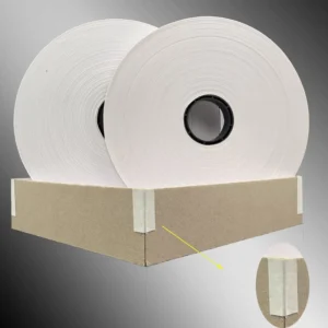 Kraft Paper Box Corner Pasting Tape High-Adhesive Paper Reinforcing Strip for Carton Corner Bonding Machines