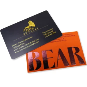 Kraft Paper Business Card with Logo, Offset Printing