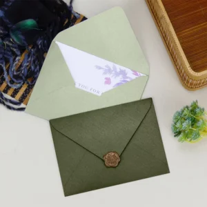 Kraft Paper Envelope, Custom Printed, for Office, Business Mail, and Invitations