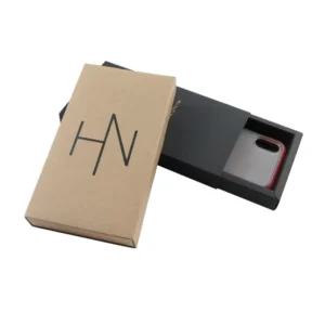 Kraft Paper Folding Drawer Box for Phone Cases, 500 pcs MOQ