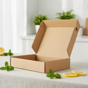 Kraft Paper Rigid Gift Box and Corrugated Shipping Mailer, Eco-Friendly, OEM