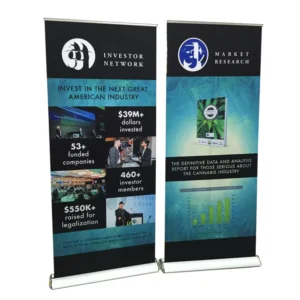LED Scrolling Roll-Up Banner Light