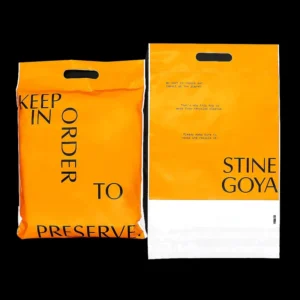 Large Black and White Waterproof Cardboard Mailing Bags for Shoes and Clothing, Custom Print, 14.5 x 19, 50 x 77 x 20 cm
