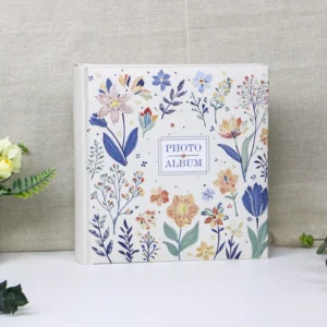 Large-Capacity 200-Photo 4×6 Pocket Acid-Free Book-Bound Photo Album with Custom Cover Design