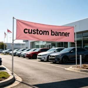 Large Custom Polyester Fabric Banner for Stage Backdrop Printing