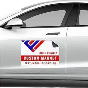 Large Custom UV Printed Car Body Magnetic Sign