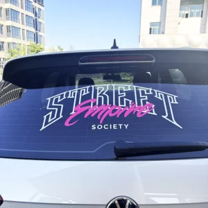 Large-Format Custom Transfer Stickers Big-Size Logo Decals for Window Decor and Brand Display