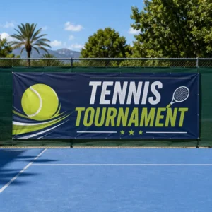 Large Format Polyester Fabric Banner 1200DPI for Brand Display
