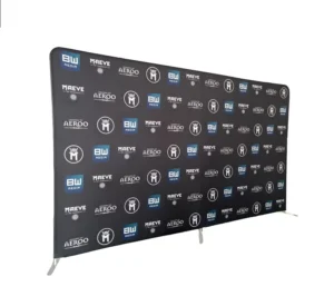 Large Format Step and Repeat Pillowcase-Style Backdrop Banners