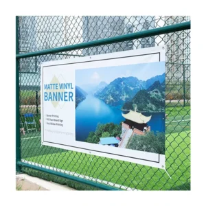 Large Heavy-Duty PVC Vinyl Banner, Custom Digital Printed for Indoor and Outdoor Use