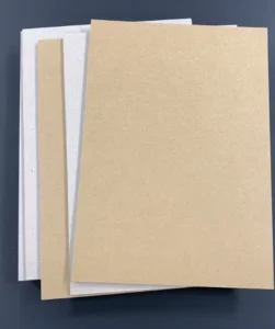 Large-Sheet Custom-Size Thick 3-Ply Grey Board, Recyclable Anti-Curl Waste Paper Pulp Cardboard