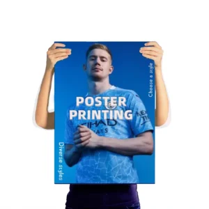 Large Size A3 A4 A5 3D Sing Anime Poster Printing Service on Art Paper Duplex Board with Film Lamination for Wall