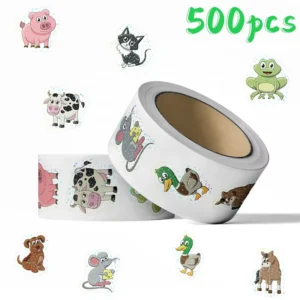 Laser Animal Adhesive Stickers for Agriculture Use, Model Reward and Incentive Seals