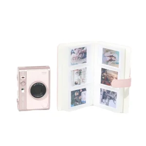 Leather 3-Inch Photo Album, 108-Pocket Scrapbook Card Binder and Photocard Collect Book