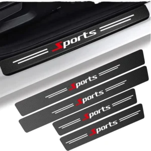 Leather Anti-scratch Bumper Guard Bar and Car Door Sill Protector