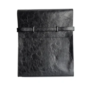 Leather Photo Album Set with PP Inner Pages and 17-Inch Storage Bag for Wedding and Anniversary Photos