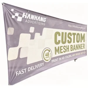 Light-Blocking Vinyl Sign Banner for River Festival Display