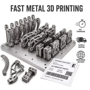 Lightweight High-Strength Metal 3D Printing, Ti6Al4V, AlSi10Mg, Stainless 316L, Inconel 718, Aerospace, Automotive, Medical, DMLS, SLM