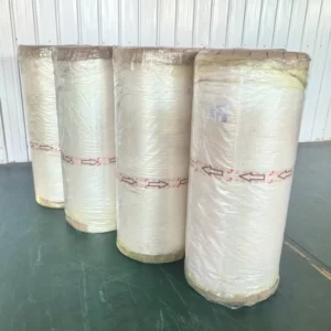 Logo Printed Clear BOPP Packing Tape with Acrylic Adhesive, Jumbo Roll for Shipping