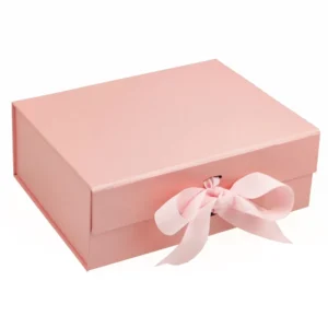 Low MOQ Recycled Material Folding Cardboard Gift Packaging Boxes with Custom Design
