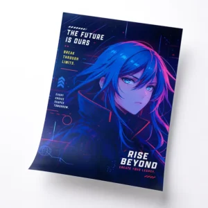 Low Price Custom Anime Wall Posters Digital Poster Printing for Room Decoration