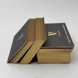 Luxury Business Card High Quality Gold Foil Business Cards Embossing Spot UV Embossed Business Cards