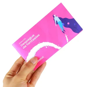 Luxury Business Marketing Brochure Printing Booklet Customized Saddle Stitched Catalog Offset Paper Cardboard