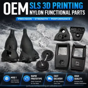 MOQ 1 Custom 3D Printing Service MJF SLS Nylon PA12 Rapid Prototyping