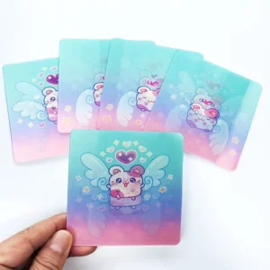 MOQ 100pcs Custom Motion Lenticular Animation 3D Lenticular Poster Cards and Stickers