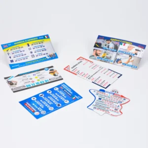 Magnetic DL Flyer Refrigerator Sticker with Custom Logo